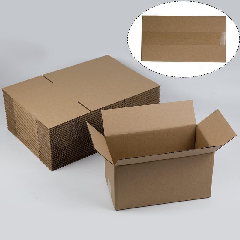 SUNLPH Shipping Boxes 11x6x6 Inches Small Corrugated Cardboard Boxes, 25 Pack - Image 4